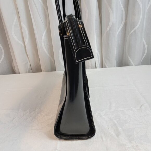 McKlein Verona Leather Laptop Briefcase - Picture 5 of 14